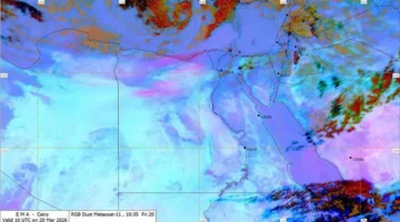 الأرصاد تحذر من نشاط رياح قوية وأتربة تضرب مناطق متفرقة خلال العيد